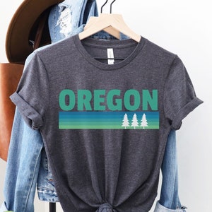 Oregon Shirt, Lake Shirt, Forks Shirt, Hiking Shirt, Lake Vacation Shirt, Matching Family Shirts, Evergreen Shirt, Travel Shirt