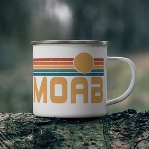 Moab Mug, Utah Mug, Moab Souvenir, Camping Mug, Biking Trip Mug, Moab Camp Mug, Moab Gift, Camping Mug Gift, Moab Vacation Souvenir