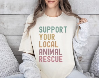 Dog Rescue Shirt, Dog Mom Shirt, Comfort Colors Foster Dog Mom TShirt, Foster Adopt Rescue Advocate Shirt, Cat Rescuer Shirt, Shelter Tee