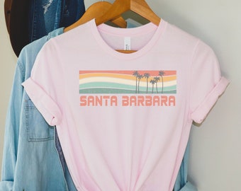 Santa Barbara Shirt, California shirt, Santa Barbara gift, Santa Barbara, Group Matching Vacation Shirt, Santa Barbara Souvenir Honeymoon