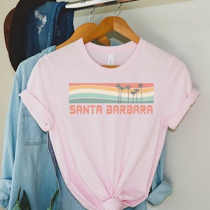 Santa Barbara Shirt, California shirt, Santa Barbara gift, Santa Barbara, Group Matching Vacation Shirt, Santa Barbara Souvenir Honeymoon