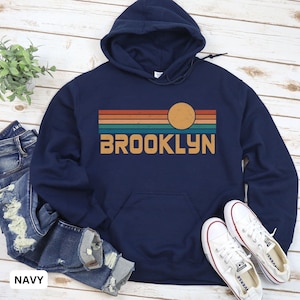 Brooklyn Hoodie, Brooklyn Sweatshirt, Brooklyn Shirt, New York Hoodie, New York Sweatshirt, Vacation Hoodie, New York Souvenir Brooklyn Gift