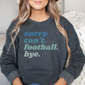 Bluza z nadrukiem Football Mom, Football Mom, Sezon piłkarski, Piłka nożna to mój ulubiony sezon, Zabawna koszulka piłkarska, Bluza cheerleaderki