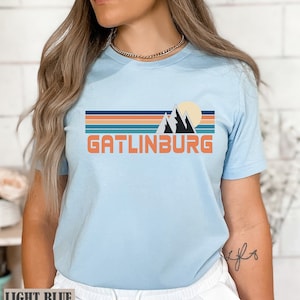 Gatlinburg Shirt Tennessee Shirt, Gatlinburg Gift Gatlinburg Tennessee Souvenir, Mountain Ski Trip Shirt, Group Vacation Skiing Hiking Shirt