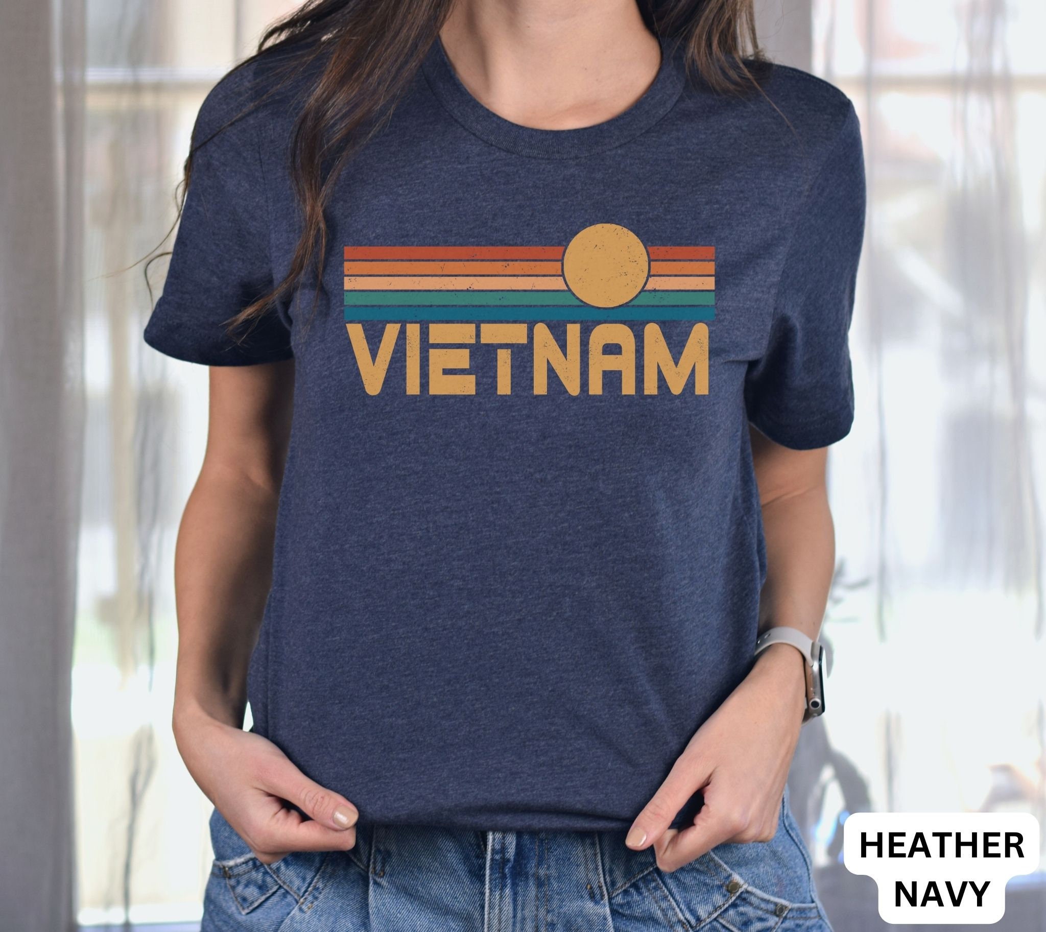 ベトナムレトロTシャツ、アジア旅行のお土産 - Etsy 日本