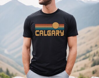 Calgary Shirt, Kanada Shirt, Calgary Geschenk Alberta Canadian Pride Tee, Calgary Souvenir Calgary Kanada Gruppe Urlaub Shirts Heimatstadt Stolz
