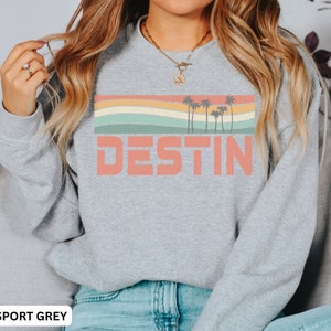 Destin Sweatshirt, Destin Hoodie, Florida Sweatshirt, Florida Hoodie, Cruise Shirt, Matching Vacation, Family Beach Shirts, Girls Trip Shirt