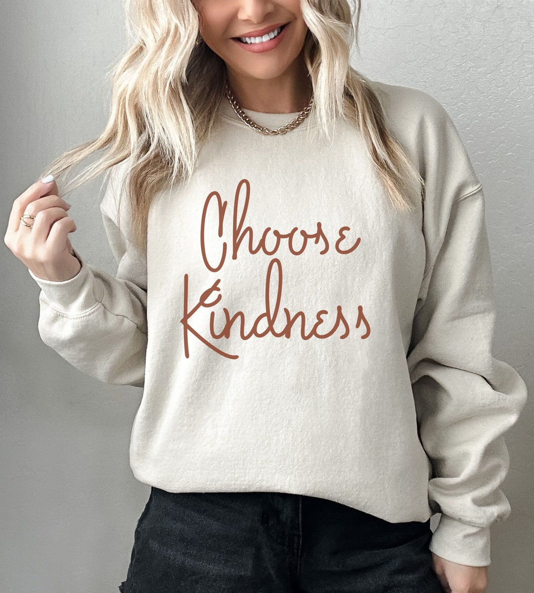 Choose Kindness Graphic Sweatshirt - SIZE LARGE main image 1