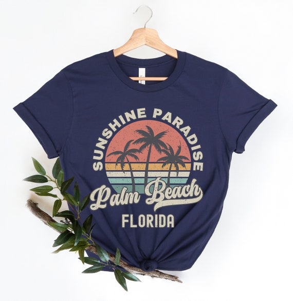 Retro Tampa Florida Palm Tree Souvenir Shirt Retro Tampa Florida Palm Tree Souvenir Shirt