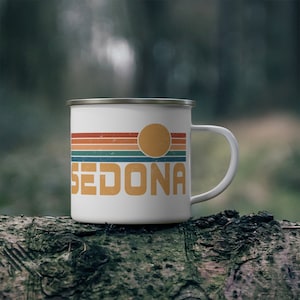 Sedona Mug, Arizona Mug, Sedona Souvenir, Camping Mug, Sedona Camp Mug, Sedona Gift, Camping Mug Gift, Sedona Vacation Souvenir