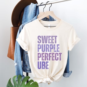 Ube Shirt, Ube Lover Gift, Funny Food Shirt, Perfect Yam T-Shirt, Purple Food Lover Shirt, Ube Aesthetic Tee, Filipino Food Tee