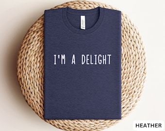 私は喜びのシャツ、喜びのシャツ、面白い自信のTシャツ、面白い不安のTシャツ、皮肉のシャツ、皮肉のTシャツ、面白いガールフレンドのシャツ