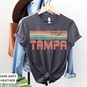 Tampa Shirt, Florida Shirt, Cruise Shirt, Vacation Shirt, Retro Shirt, Matching Vacation, Beach Shirts, Tampa Beach, Girls Trip Shirts