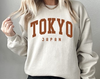 Tokyo Sweatshirt, Tokyo Hoodie Japan Sweatshirt, Gift
