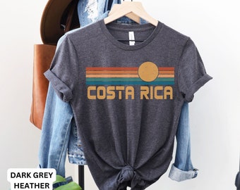 Camiseta retro de Costa Rica: recuerdo de viaje de San José