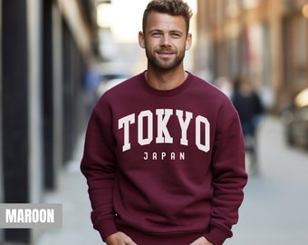 Tokyo Sweatshirt, Tokyo Hoodie Japan Sweatshirt, Gift