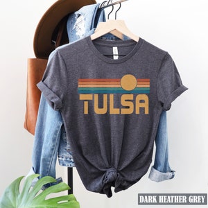Tulsa Shirt, Oklahoma Shirt Tulsa Gift Heartland  Tee, Tulsa Souvenir Tulsa Oklahoma Group Vacation Shirts Hometown