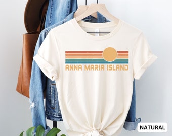 Anna Maria Island Florida T-Shirt, Retro Vacation Souvenir