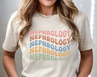 Nephrology Shirt Dialysis Tech Kidney Nurse Tee, Nephrologist Gift, Dialysis Crew, Kidney Care Nurse Gift, Appreciation Gift Dialysis Nurse