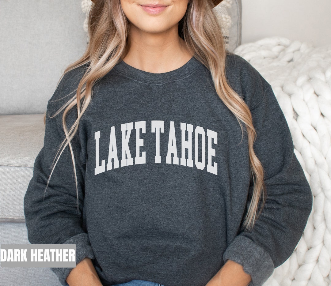 Green Lake Tahoe California Ski Sweatshirt by Pannill