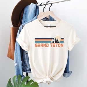 Grand Teton Shirt National Park Grand Teton Gift Grand Teton Souvenir, Mountain Ski Trip Shirts, Group Vacation Tees Skiing Hiking Shirt