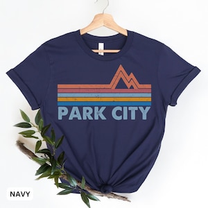 Park City Shirt, Utah Shirt, Ski Shirt, National Park Shirts, Park City Souvenir, Retro Tee, Travel Shirt, Hiking Shirt, Park City Gift,