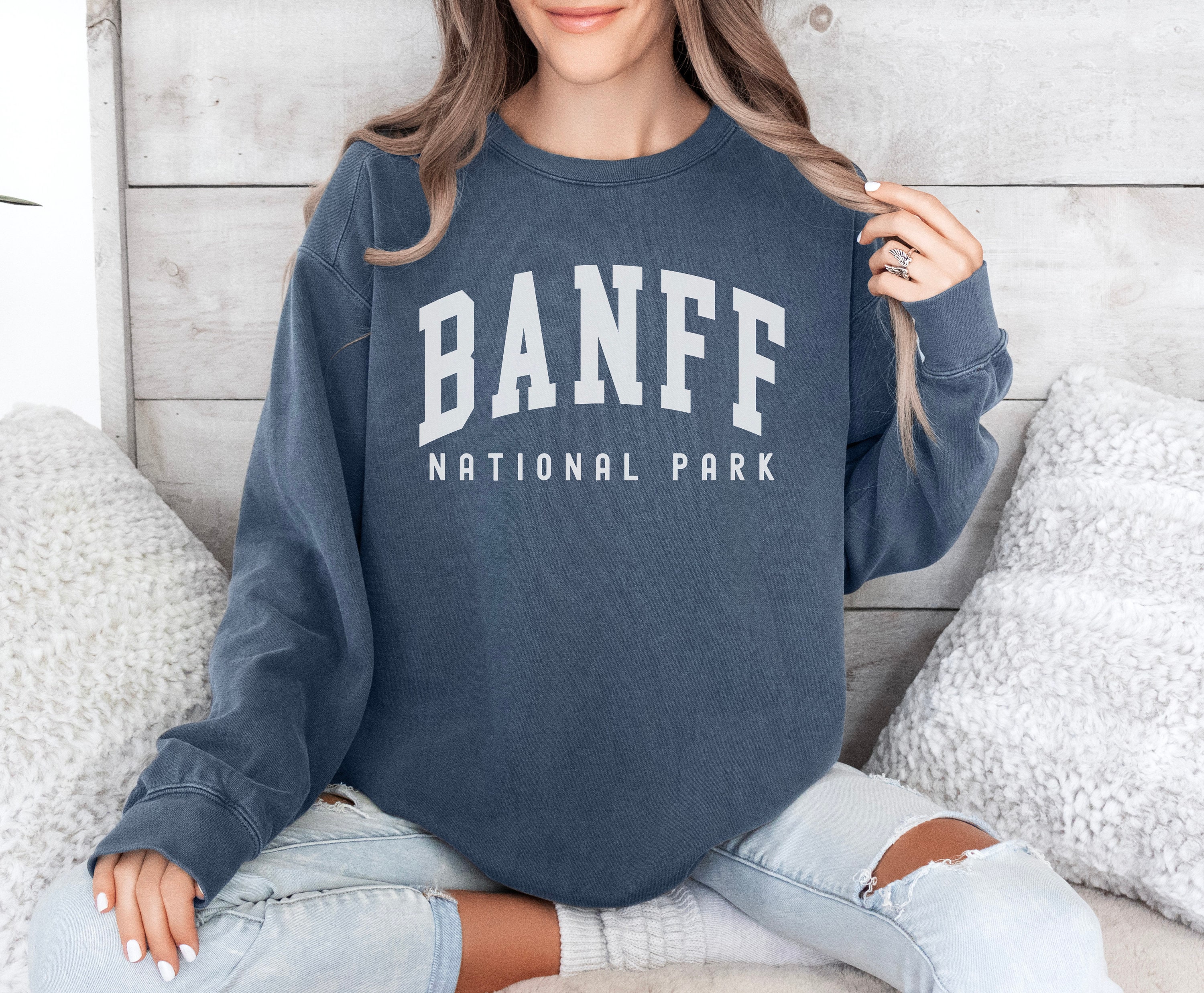 正規品・送料込◆THE NORTH FACE◆BANFF CREWNECK Banff Sweatshirt Comfort Colors Crewneck Banff National Park