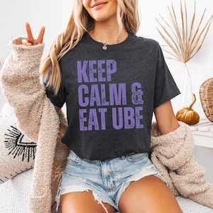 Eat Ube Shirt, Ube Lover Gift, Funny Food Shirt, Perfect Yam T-Shirt, Purple Food Lover Shirt, Ube Aesthetic Tee, Filipino Food Tee