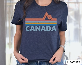 Canada Shirt, Banff Shirt, Ski Shirt, National Park Shirts, Big Bear Souvenir, Retro Mountain Tee, Travel Shirt, Hiking Shirt, Jasper Shirt
