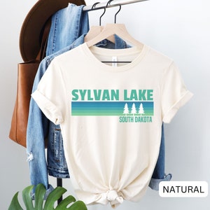 Sylvan Lake Shirt, South Dakota Shirt, Lake Shirt, Hiking Shirt, Lake Vacation Shirt, Matching Family Shirts, Evergreen Tee, Sylvan Lake Tee