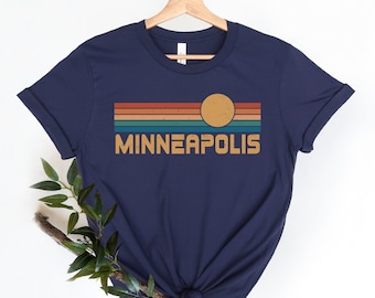 Minneapolis Shirt, Minnesota Shirt Minneapolis Gift Baseball  Tee, Minneapolis Souvenir Minneapolis Minnesota Group Vacation Shirts Hometown