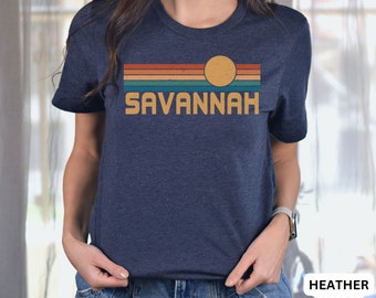 Savannah Shirt, Georgia shirt, Savannah TShirt, Savannah Souvenir, Honeymoon Shirts, Georgia Souvenir, Tybee Island Shirt, Girls Trip Shirt