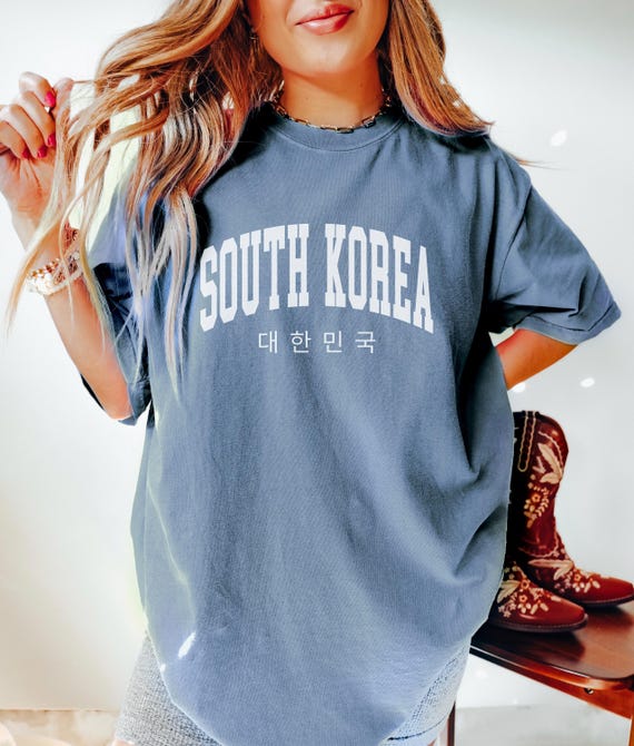 韓国シャツ、コンフォートカラーズ韓国ソウルシャツ、韓国ギフト