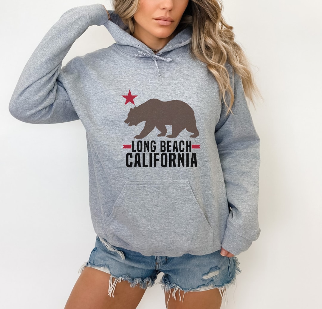 BRAT STYLE SWEAT LONG BEACH CALIF XLサイズ Long Beach California Sweatshirt, Long Beach Cali Hoodie, Matching