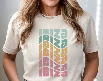 Ibiza Shirt, Honeymoon Shirt, Mediterranean Sea Shirt, Ibiza Shirt, Spain Shirt, Ibiza Souvenir, Ibiza Gift, Ibiza Travel, Vacation Tee