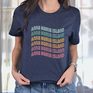 Anna Maria Island Shirt, Florida Shirt, AMI Tshirt, Anna Maria Island Geschenk, Anna Maria Island Souvenir, Familie Strandurlaub passende T-Shirts