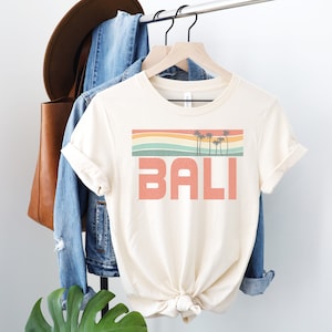 Bali Shirt, Indonesia Shirt, Honeymoon Shirt, Bali Beach Shirt, Bali Souvenir, Bali Gift, Palm Tree Tee, Beach Tshirt, Honeymoon Gift
