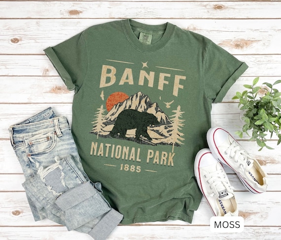 Banff National Park Shirt, Canada Shirt, Banff Shirt, Bear Shirt