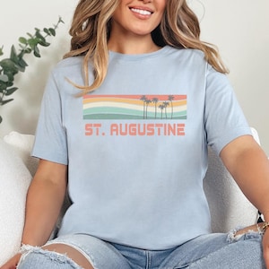 St. Augustine Shirt, Florida shirt, Honeymoon Shirt, St. Augustine Vacation Shirt, St. Augustine Souvenir, Cruise Shirt, St. Augustine Trip