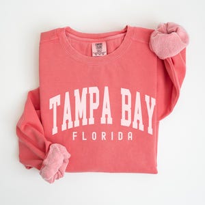 Tampa Bay Sweatshirt Comfort Colors Tampa Bay Crewneck, Florida Bachelorette Trip Matching Family Trip, Tampa Bay Souvenir Travel Gift