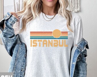 Istanbul Shirt, Türkei Shirt Istanbul Geschenk Türkische Stolz T-Shirt, Istanbul Souvenir Istanbul Türkei Gruppe Urlaub Shirts Heimatstadt
