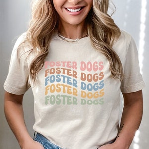 Foster Dog Shirt, Foster Mom T-shirt, Dog Rescue Shirt, Vraag me over mijn Foster Dog Tshirt, Adopteer niet winkelen, Love Rescue Shirt, Hondenregel