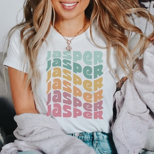 Jasper Shirt, Jasper National Park Shirt, Jasper NP, Jasper Souvenir, Canada Shirt, Jasper Gift, Retro Jasper Matching Family Vacation
