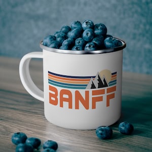 Banff Mug, Camp Mug Banff, Souvenir de Banff, Mug du parc national, Cadeau de Banff, Mug du Canada, Souvenir du parc national, Souvenir de Banff