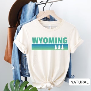 Wyoming Shirt, See Shirt, Jackson Hole Shirt, Wander Shirt, See Urlaub Shirt, passende Familien Shirts, Evergreen Shirt, Reise-Shirt