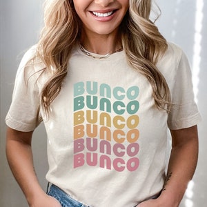Bunco Shirt, Love Dice Games Shirt, Bunch Player Gift for Mom who Plays Bunco, Bunko Tee, Love Dice Championship Tee, Bunco Friends Matching