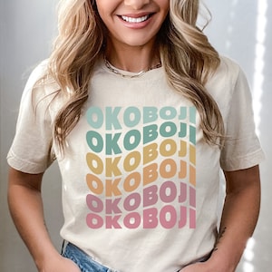 Okoboji Shirt, Iowa Shirt, Okoboji Gift, Okoboji Souvenir, Lake Life Shirt, Vacation Family Matching Shirt, Okoboji Lake Shirt