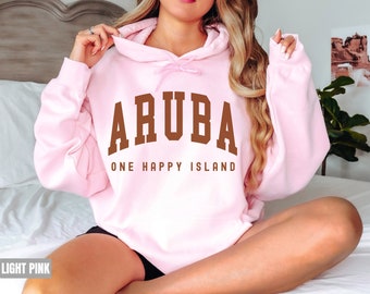 Felpa Aruba, Felpa con cappuccio Aruba, Felpa da crociera, Regalo souvenir, Fan della crociera sulla spiaggia di Aruba, Giorno della partita, Felpa con cappuccio per le vacanze, Regalo da viaggio