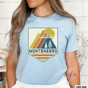 Montenegro Shirt Kotor Shirt, Montenegro Souvenir, Montenegro Gift, Travel Gift, Matching Family, Retro Ski Kotor, Graphic Travel Tee,