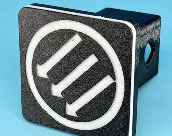 Anti Fascist 3 Arrows Drei Pfeile Hitch Cover: 2 Inch Receiver Cap